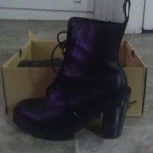 Dr. Marten's size 38 women's platform combat boots new in box